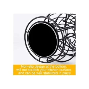 Toplife. Soporte de acero inoxidable diseño en espiral._4