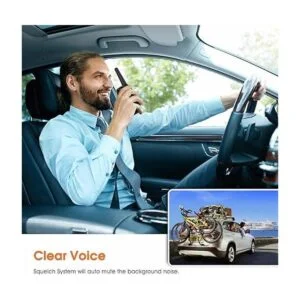 Topsung M880 FRS Walkie Talkie de largo alcance con clip_2