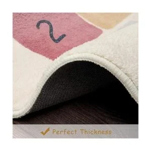 Topotdor Alfombras de juego Rainbow Sky Hopscotch