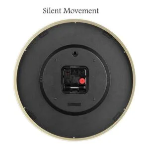 Topkey Reloj de pared de aspecto de madera de 12 pulgadas