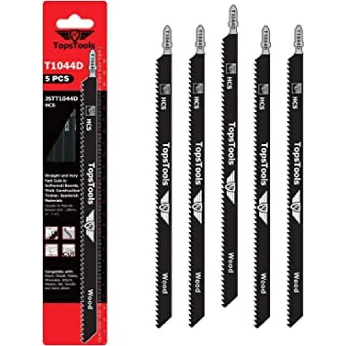 TopsTools JSTT1044D T1044D Hojas de sierra de corte de_1