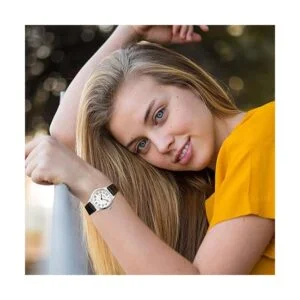 Top Plaza Reloj de cuero para mujer relojes de vestir_2