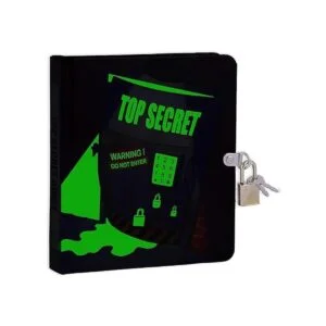 Top Secret Diario de cerradura y llave para niños_3