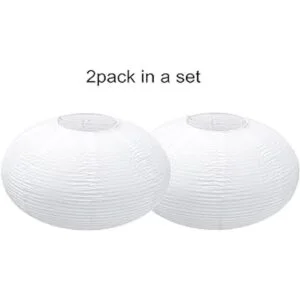 TopAAA Farol redondo de papel blanco de 16 pulgadas_2