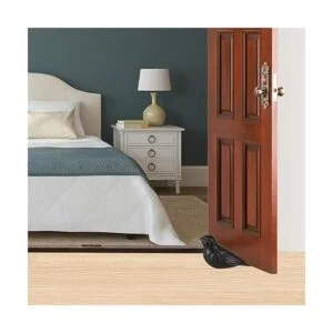 Tope de puerta decorativo de hierro fundido tope de