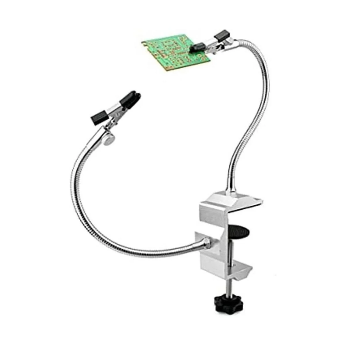 Toolour Soporte para manos de soldar de tercera mano con