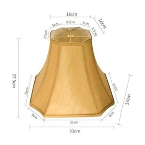 Tootoo Star Pantalla de lámpara octogonal antigua para_2