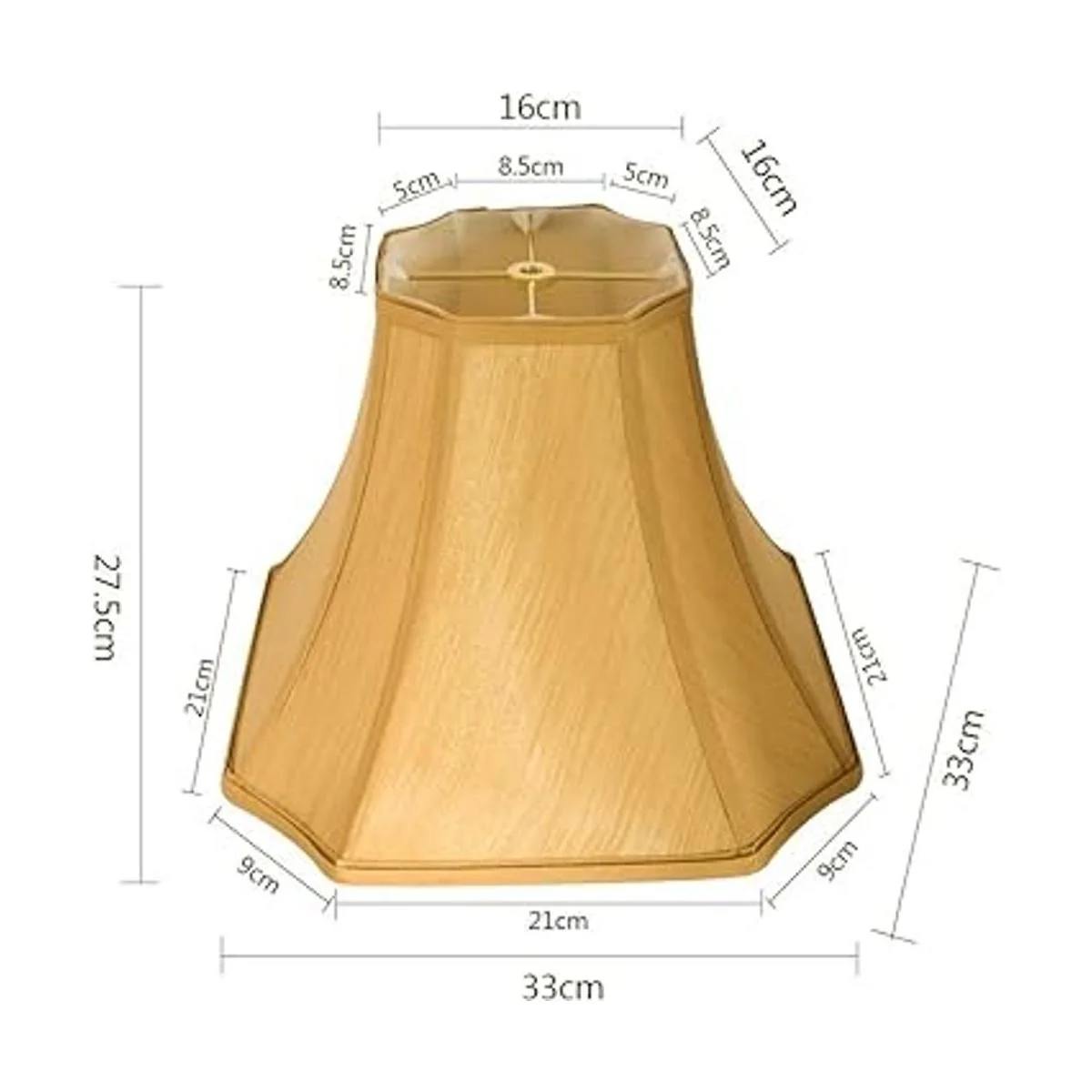 Tootoo Star Pantalla de lámpara octogonal antigua para_2