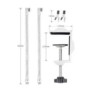 Toolour Soporte para manos de soldar de tercera mano con