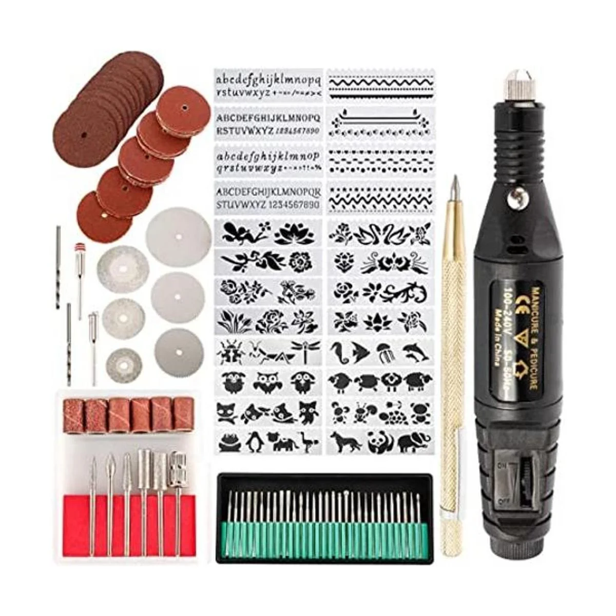 Toolly Kit de herramientas de grabado multifuncional con