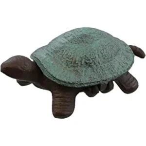 Top Brass Figura de jardín de hierro fundido con_1