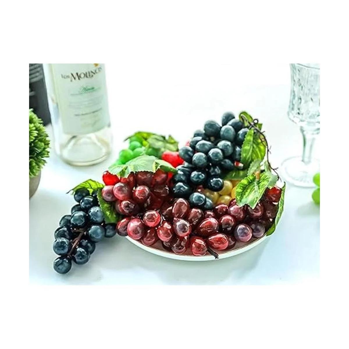 Toopify 10 racimos de uvas artificiales de simulación_5