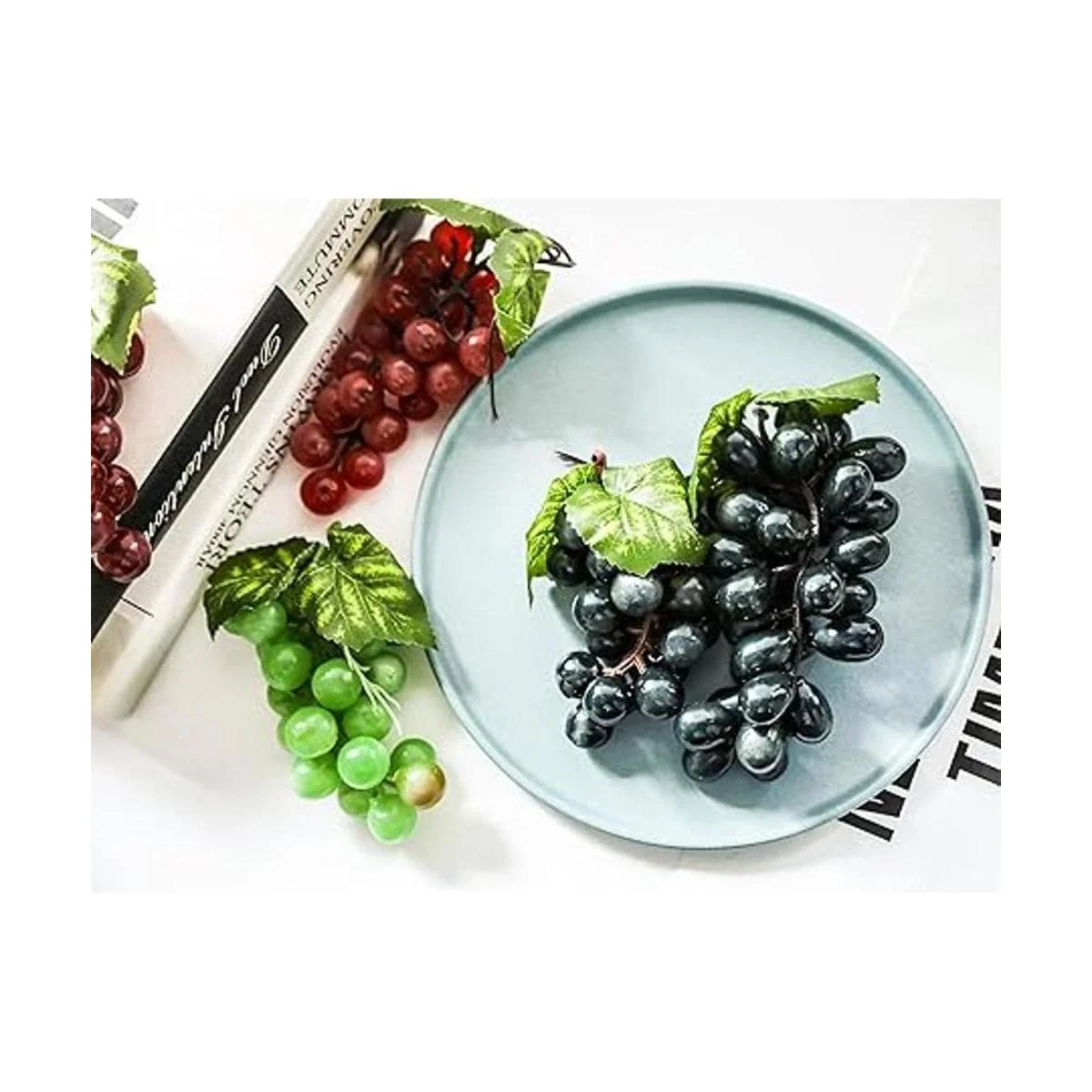 Toopify 10 racimos de uvas artificiales de simulación_6