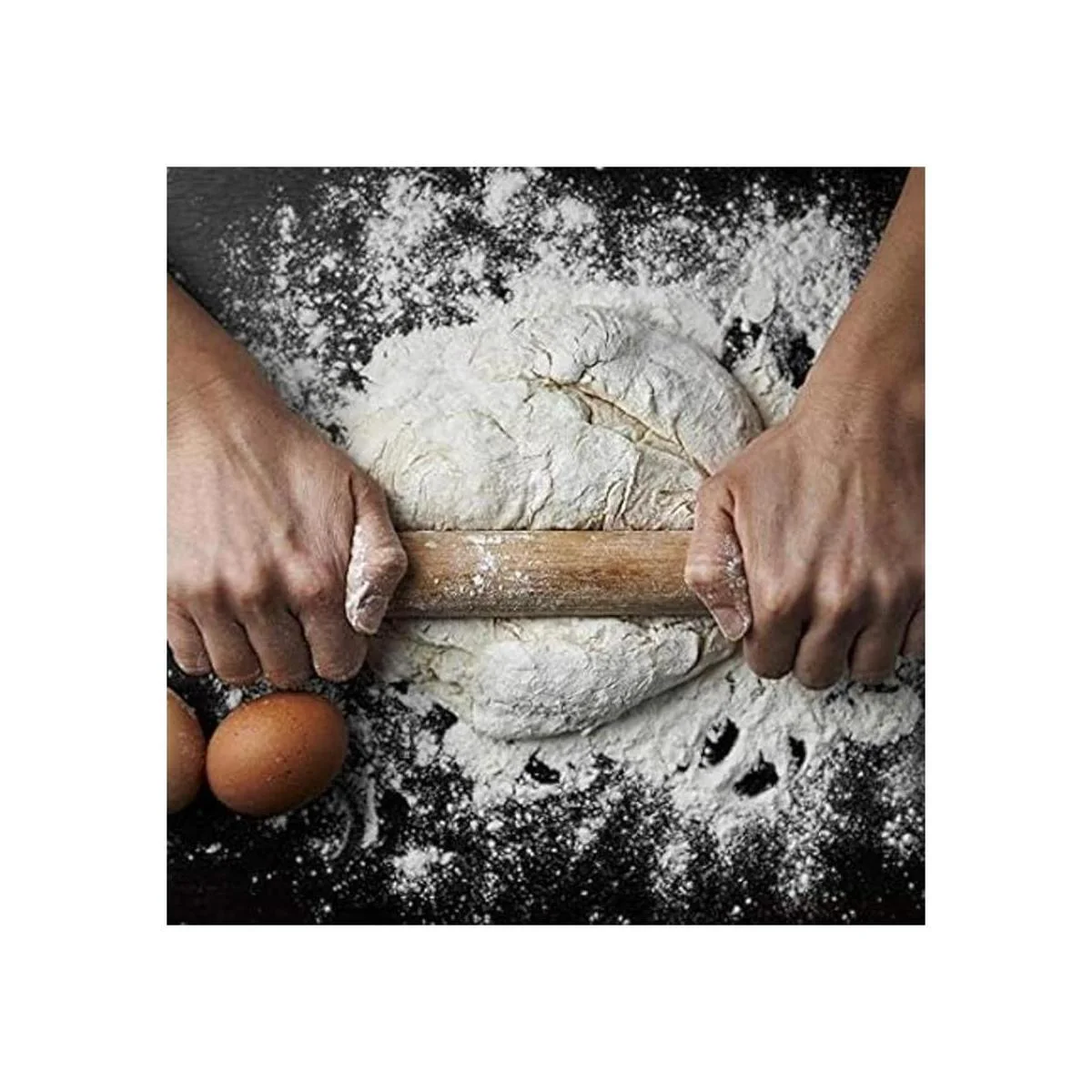 Rodillo pequeño de madera rodillo de masa de masa de