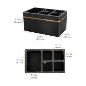 Shinowa Soporte para cepillo de dientes de resina 5_5