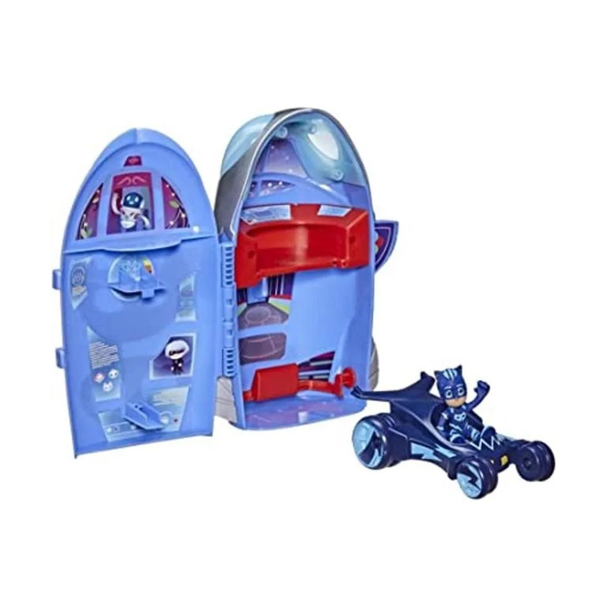PJ Masks Juego 2 en 1 cuartel general y cohetes_1