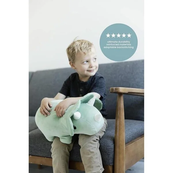 Linda almohada de peluche de dinosaurio para niños_6