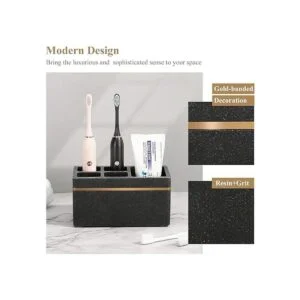 Shinowa Soporte para cepillo de dientes de resina 5_2