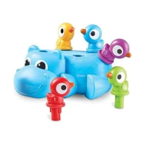Learning Resources Huey The Fine Motor Hipopótamo juguete_2