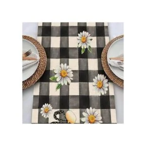 Seliem Camino de mesa de gnomo de abeja de verano color