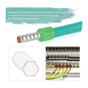 IWISS Crimpadora hexagonal de trinquete para manguitos y_3