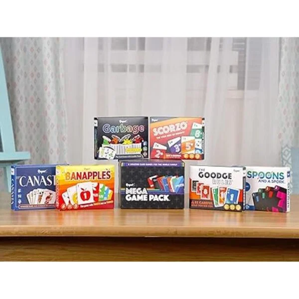 Regal Games Paquete de juegos familiares Mega Card con_4