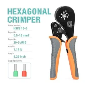 IWISS Crimpadora hexagonal de trinquete para manguitos y_2
