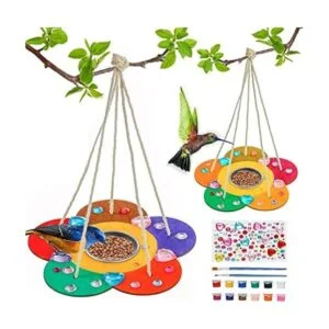 Comederos para pájaros de arte y manualidades para niños_1