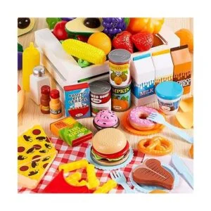 JOYIN Juego de 200 piezas de comida de lujo para niños_3