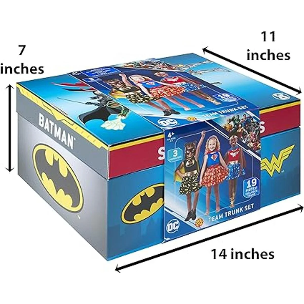 Rubies DC Conjunto de baúl para niña Wonder Woman_3