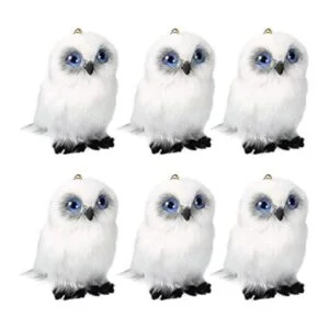Skylety 6 piezas Mini búho peluche juguete de peluche 3.2_1