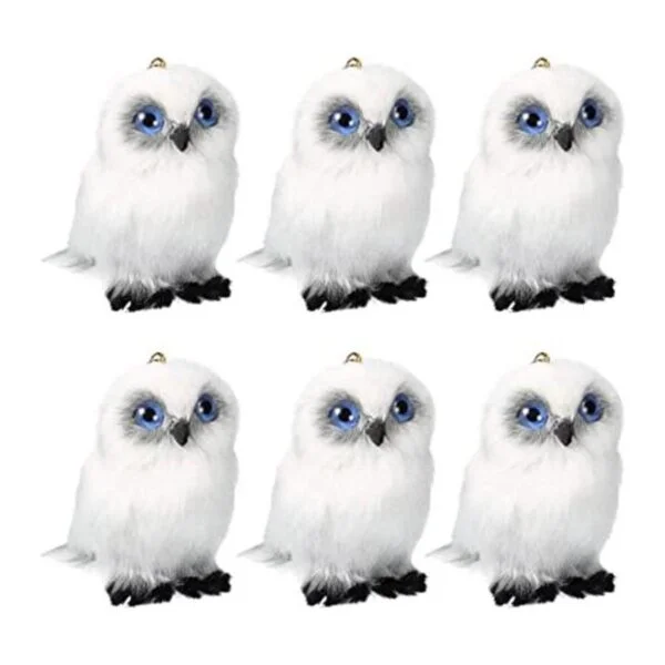 Skylety 6 piezas Mini búho peluche juguete de peluche 3.2_1