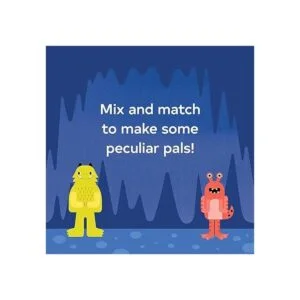 Petit Collage Juego magnético de monstruos mezclados para_3