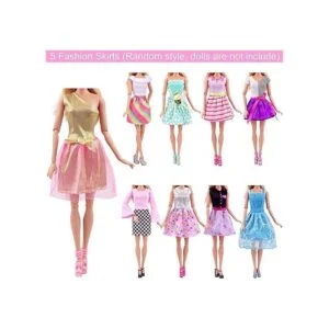 Ecore Fun Juego de 30 piezas de ropa y accesorios de_3