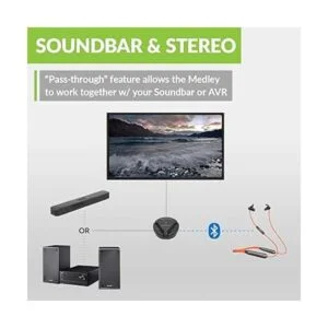 Avantree Medley Clear Auriculares inalámbricos para_4