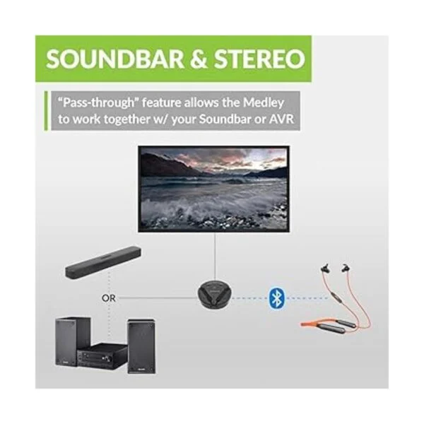 Avantree Medley Clear Auriculares inalámbricos para_4