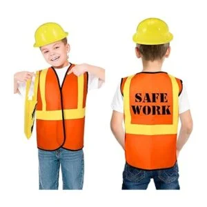 Disfraz de construcción de 48 piezas incluye 16 bolsas de_3