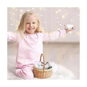 Skylety 6 piezas Mini búho peluche juguete de peluche 3.2_5