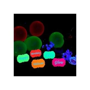 Suministros de fiesta de neón brillante con barra_3