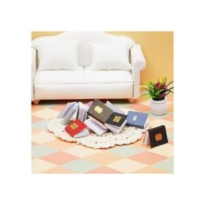 24 piezas a escala 112 libros en miniatura de casa de_4