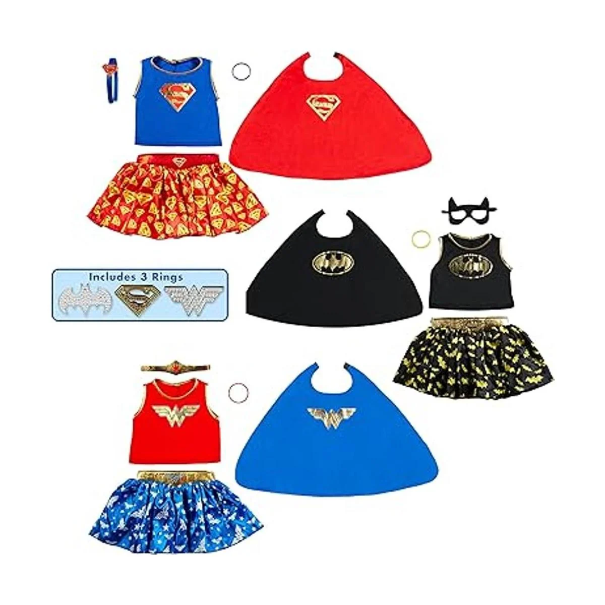 Rubies DC Conjunto de baúl para niña Wonder Woman_2