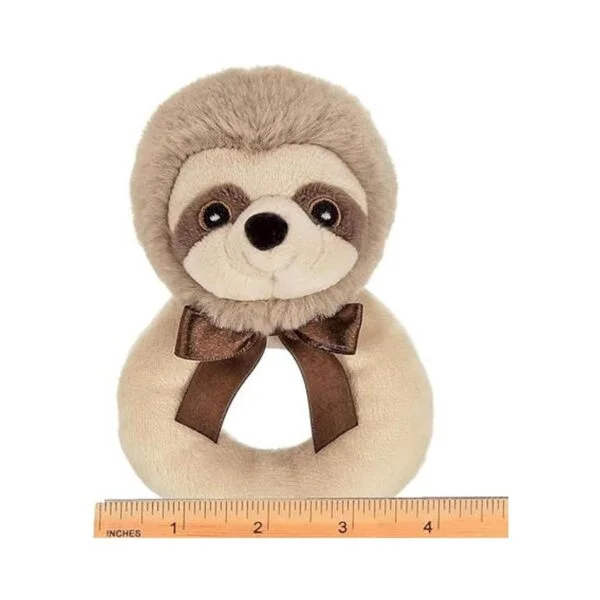 Bearington Baby Lil Speedster Sonajero de peluche 5.5 in_5