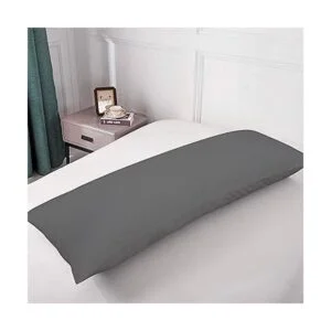 Royale Linens Funda de almohada corporal microfibra de