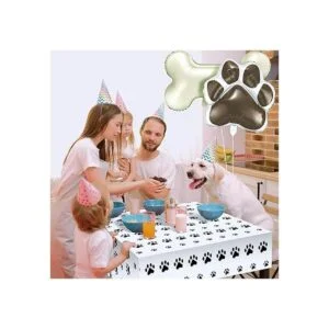 4 globos en forma de hueso globos de aluminio de helio y_6