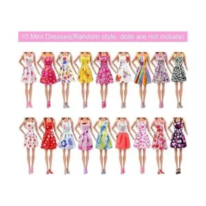 Ecore Fun Juego de 30 piezas de ropa y accesorios de_2