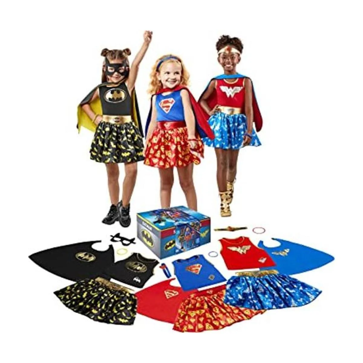 Rubies DC Conjunto de baúl para niña Wonder Woman_1
