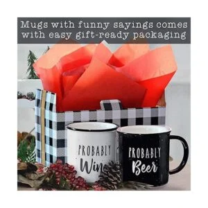 Probably Beer Probably Juego de 2 tazas de café de_2