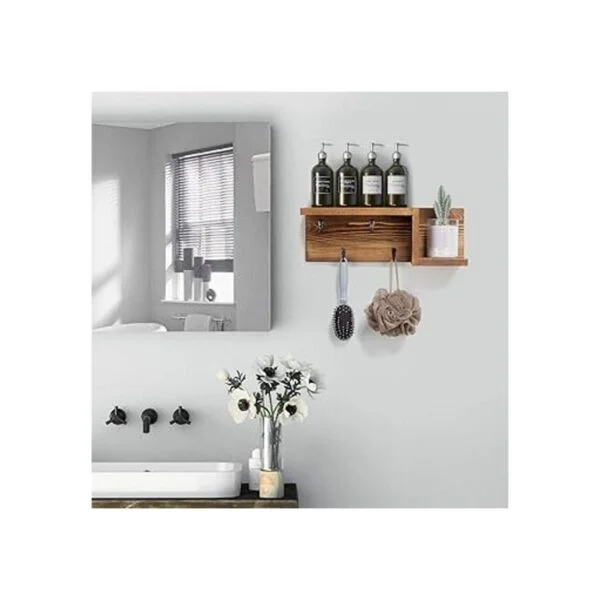 AKKO Llavero de madera para pared organizador decorativo