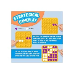 Juguete sensorial de burbujas para presionar paquete de 4_6