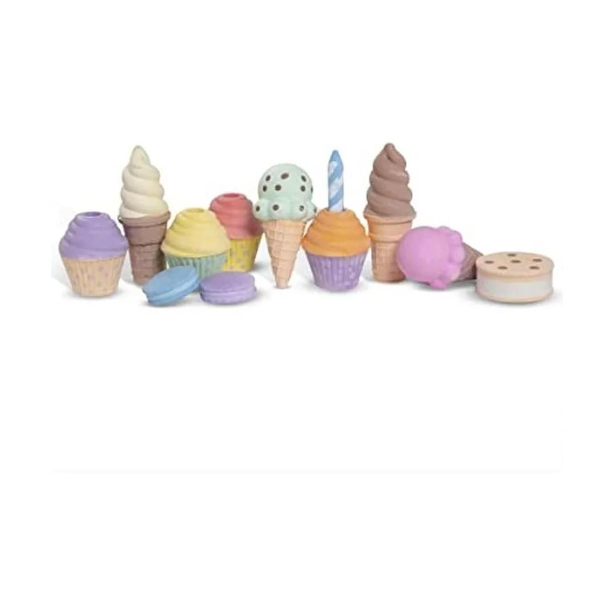 Melissa Doug Juego de tiza de helado y pastel_1